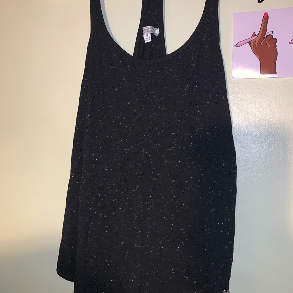 A&F racerback sparkle tank